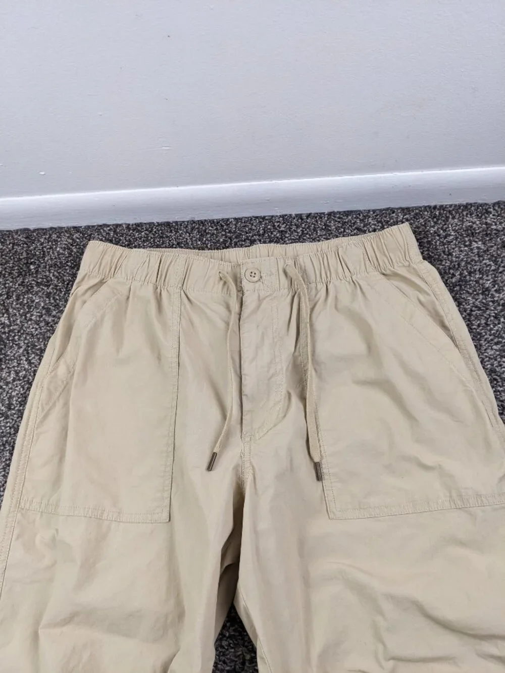 Polo Ralph Lauren Relaxed Fit Poplin Jogger Pants Mens M Elastic Waist Utility